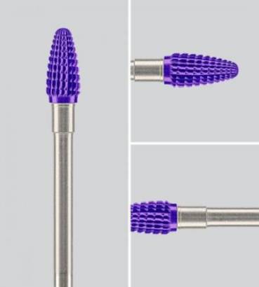 Kemmer Nail – Hartmetall Fräser Bit – für Acryl (BIF40051B) – LONGLIFE – 4,0mm – fein